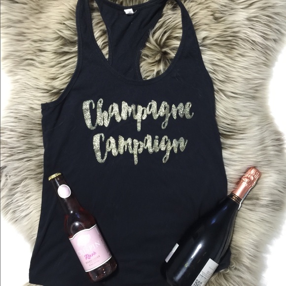 Tops - Champaign campaign tank